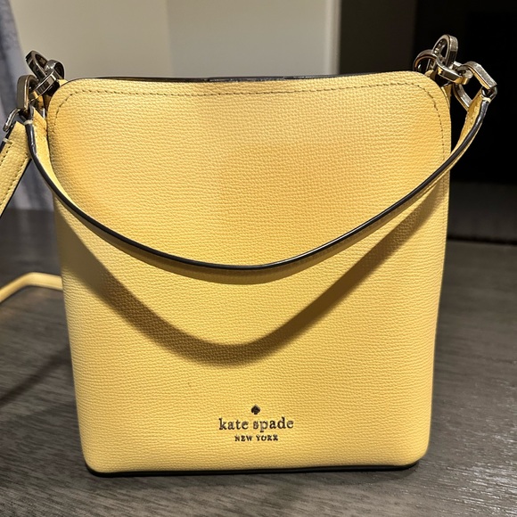 kate spade Handbags - Kate Spade Small Bucket/Crossbody Bag - Daybreak Yellow